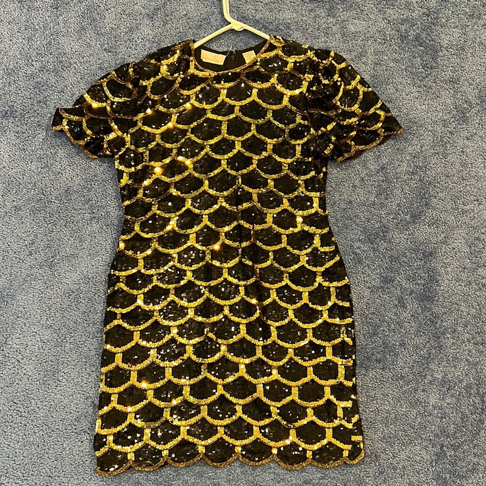 Vintage beaded dress